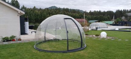 Бескаркасная купольная беседка, d 4м